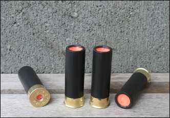 12 gauge black orange training shells