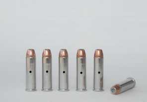 357 mag nickel dummy cartridge