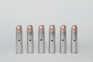 357 magnum dummy nickel case