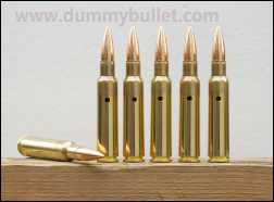 7.5x55 Swiss inert dummy ammunition