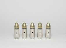 9x19 nickel bullets